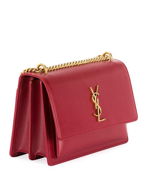 saint laurent sunset medium monogram ysl chain crossbody bag|SAINT LAURENT Sunset medium leather shoulder bag .